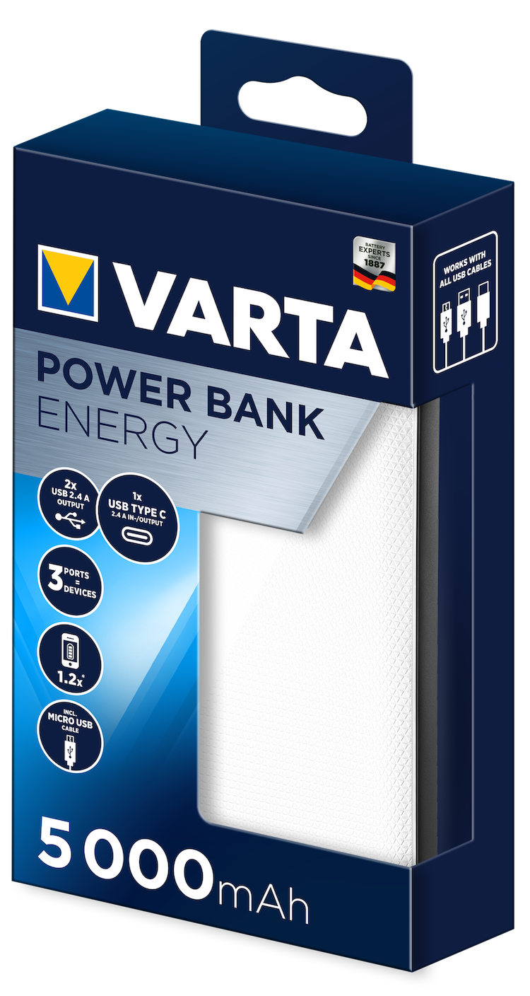 Nuovi Power Bank VARTA