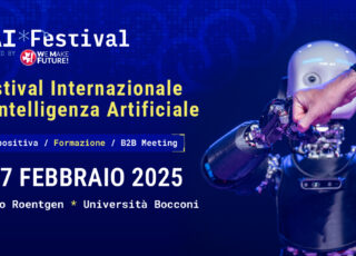 Ad AI Festival gli stati generali dell’Artificial Intelligence: appuntamento a Milano il 26 e 27 febbraio